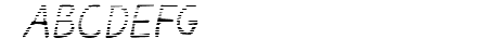 Darbog gradient Italic