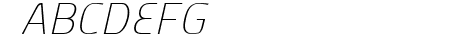 Panefresco 1wt Italic