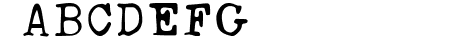 Ana\\\'s Rusty Typewriter