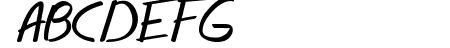 Novedosa Stick Italic