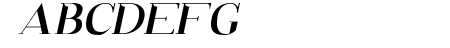 Santander italic