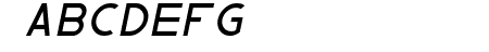 Fewt Slim Italic