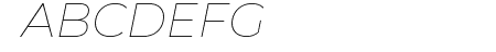 Montserrat Thin Italic