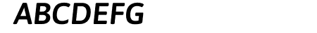 Asap SemiBold Italic