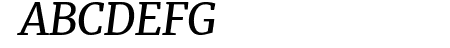Merriweather Italic
