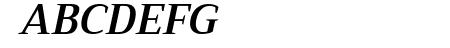 Trirong SemiBold Italic