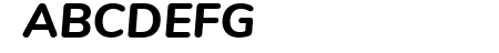 Nunito ExtraBold Italic