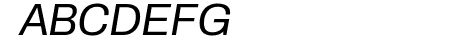 Archivo VF Beta Italic