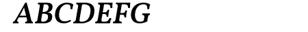 Vollkorn SemiBold Italic