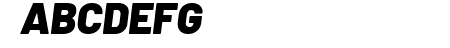 Barlow Black Italic