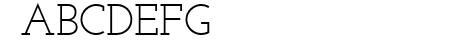 Josefin Slab Regular