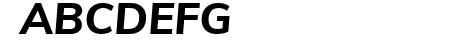 Muli ExtraBold Italic