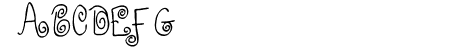 SPIRALS FONT