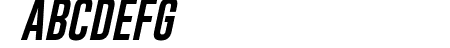 Gobold Lowplus Italic