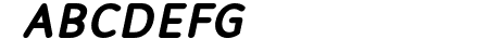 Robaga Rounded Bold Itali