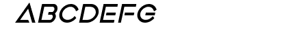 Earth Orbiter Bold Italic