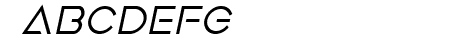 Earth Orbiter Italic