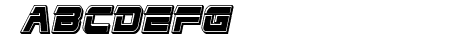 Edge Racer Bevel Italic