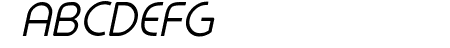 Prestij Demo Italic
