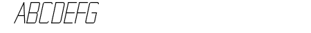 TheMatic Light Italic