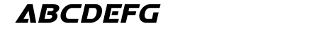 Redline Expanded Italic