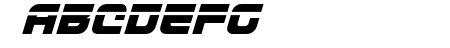 Defcon Zero Laser Italic