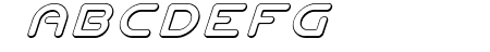 Planet N 3D Italic