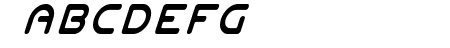 Planet N Condensed Italic