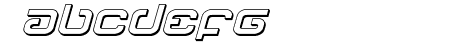 Gunrunner 3D Italic
