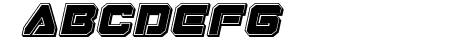 Domino Jack Bevel Italic 