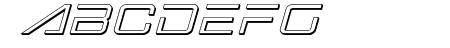 Banshee Pilot 3D Italic