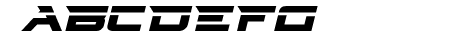 Cyberdyne Laser Italic