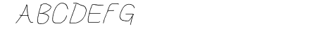HoneyBee Beeline Italic