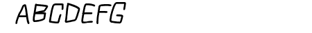 Squarish Italic