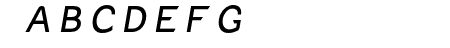 Charger Monospace Italic