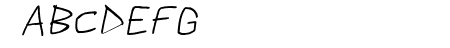 Scribbler Light Italic