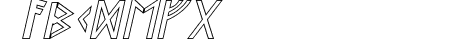 Stormning Outline Oblique