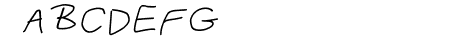 PolanWritings Wide Italic
