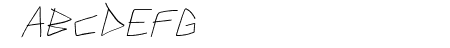 Caveman Light Italic