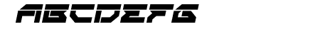 Xeno-Demon Laser Italic