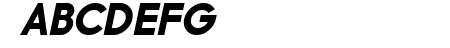 Typo Grotesk Black Italic