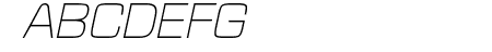 Typo Square Light Italic 