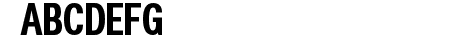 POE Vetica New Condensed 