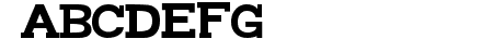 FunZone Two Serif Condens