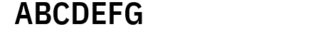 IBM Plex Sans Condensed S