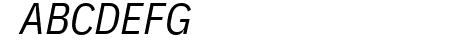 IBM Plex Sans Condensed I