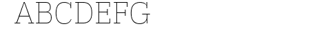 IBM Plex Serif Thin