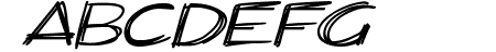 Widescratch Italic
