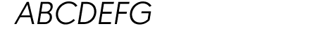 Paloseco Light Italic