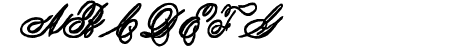 Spencerian Lady\\\'s Hand